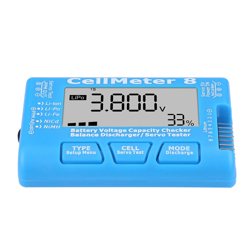 Digital Battery Tester - Multifunctional Voltage Meter for AA AAA C D 9V Batteries - Perfect for Home, Garage & Emergency Power Supply Testing