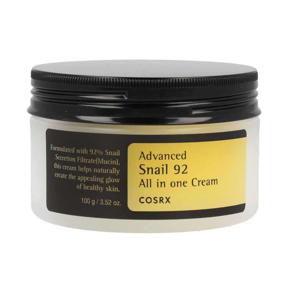 COSRX Advanced Snail 92 All in One Cream 100g - Korean Snail Mucin Moisturizer for Face, Hydrating & Repairing Skin Care - Perfect for Dry Skin, Anti-Aging & Night Routine