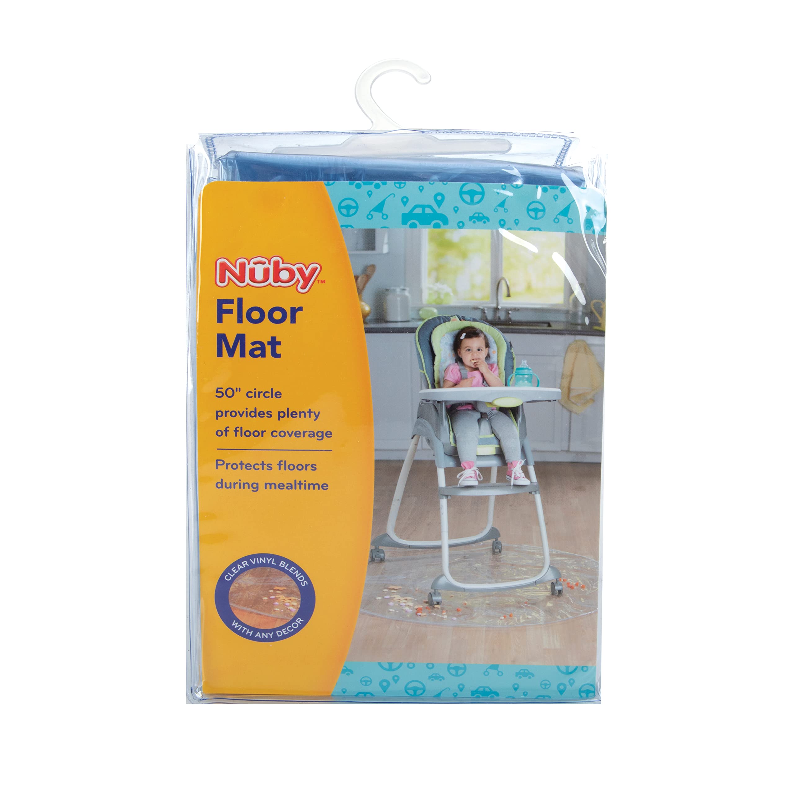 Nuby High Chair Waterproof Floor Mat - 50