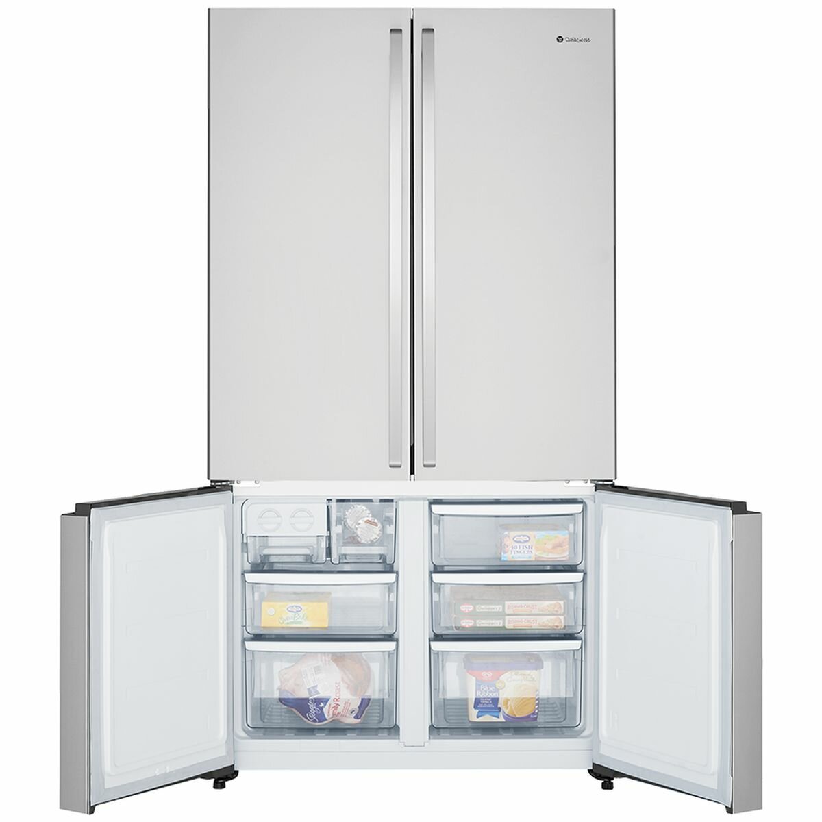 Westinghouse 600L French Door Frost Free Refrigerator WQE6000SB - Energy Efficient, Spacious Design for Modern Kitchens & Family Homes