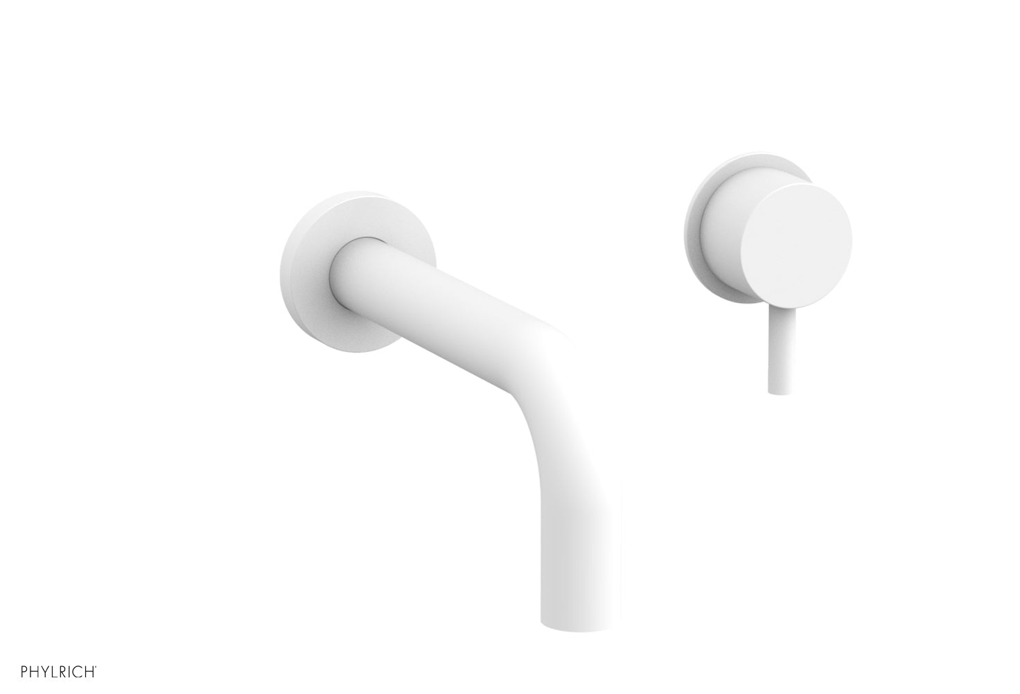 Basic II Single Handle Wall Mount Lavatory Faucet Set with Lever Handle - Model 230 15 - Perfect for Bathroom Sink, Powder Room, and Guest Bath Installation