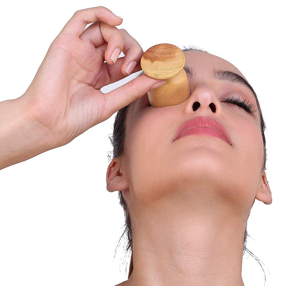 Organic Neem Wood Eye Wash Cup - Ayurvedic Healing for Eye Rinse & Cleansing - Natural Eye Care Solution for Dry Eyes, Irritation & Allergies - Perfect for Daily Eye Hygiene & Relaxation (1 Piece)