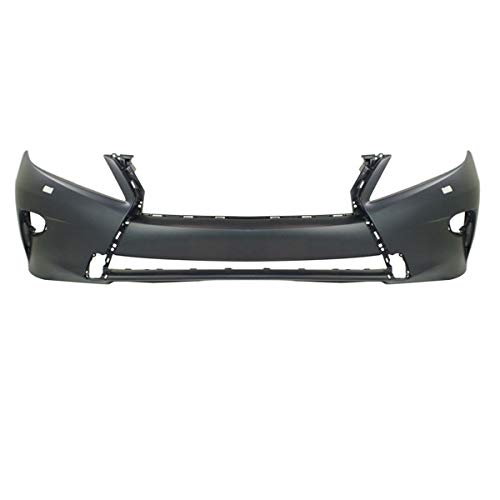 Primed Front Bumper Cover Assembly for Lexus RX350/RX450h 2013-2015 Models - LX1000249 521190E917 - Perfect for Collision Repair & Car Restoration Projects