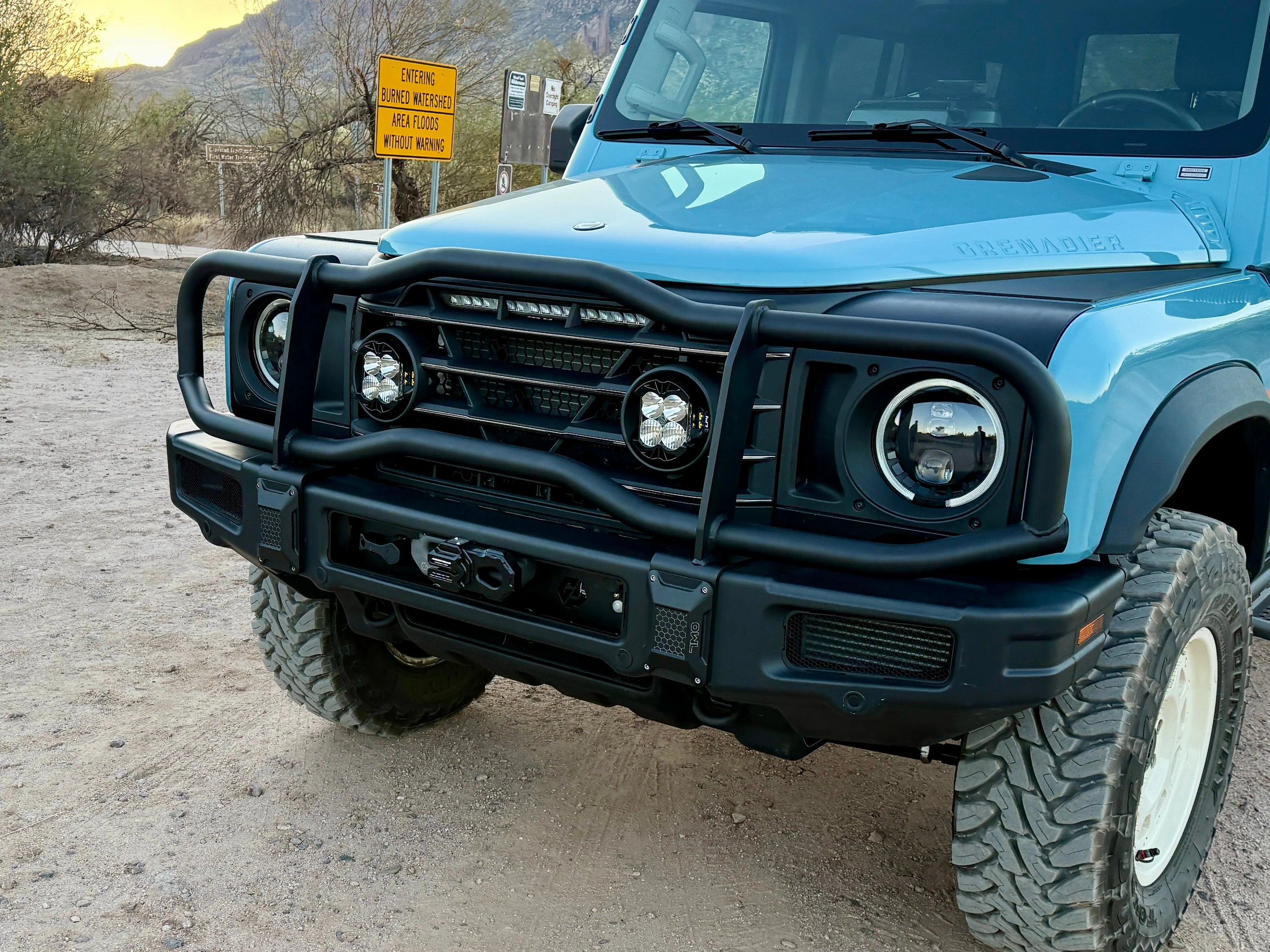 2023+ Ineos Grenadier Owl Hidden 12.5K Winch Kit - Heavy Duty Off-Road Recovery System for Adventure & Overlanding
