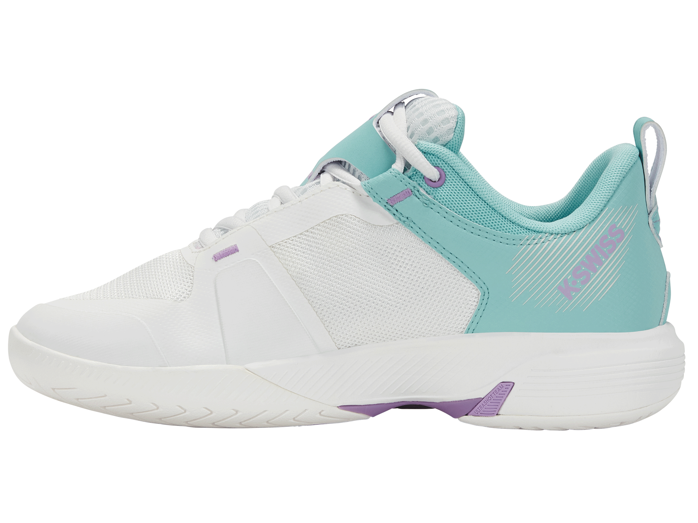 97395 190M ULTRASHOT TEAM Soccer Cleats - Brilliant White/Angel Blue/Sheer Lilac for Men's Football, Training & Match Play