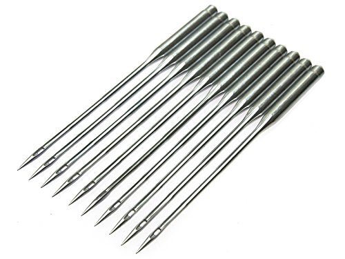 80/12 Home Sewing Machine Needles - Pack of 10 | Universal Needles for Fabric, Denim & Quilting | Perfect for DIY Sewing Projects & Clothing Repairs