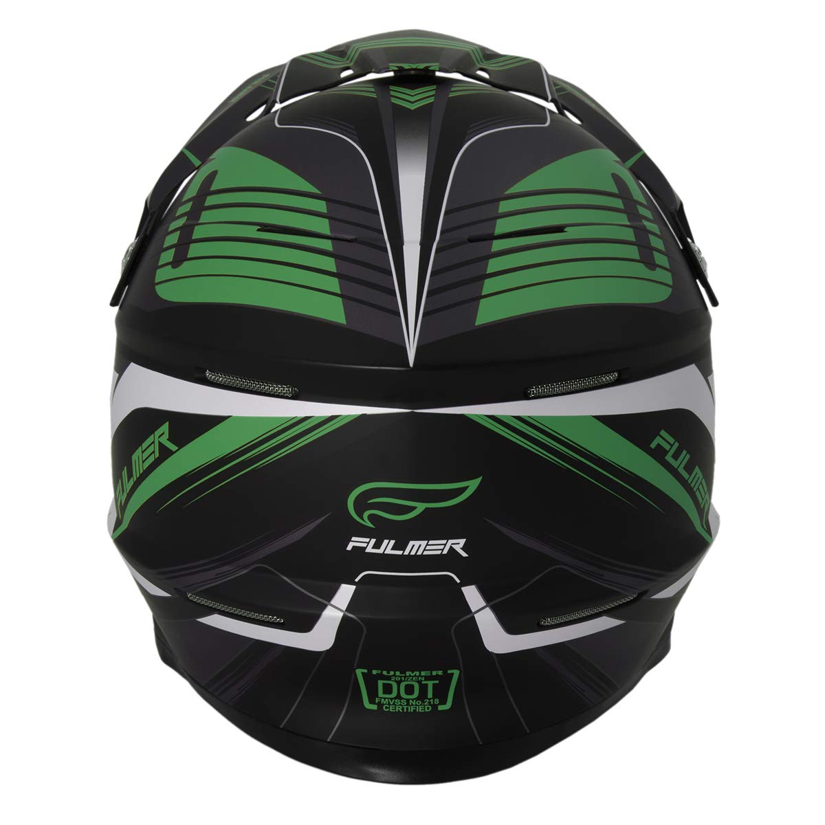 Fulmer Zen Adult MX Helmet - High-Performance Motorcycle Helmet for Off-Road & Street Riding - Durable & Comfortable for Racing, Adventure & Daily Commute