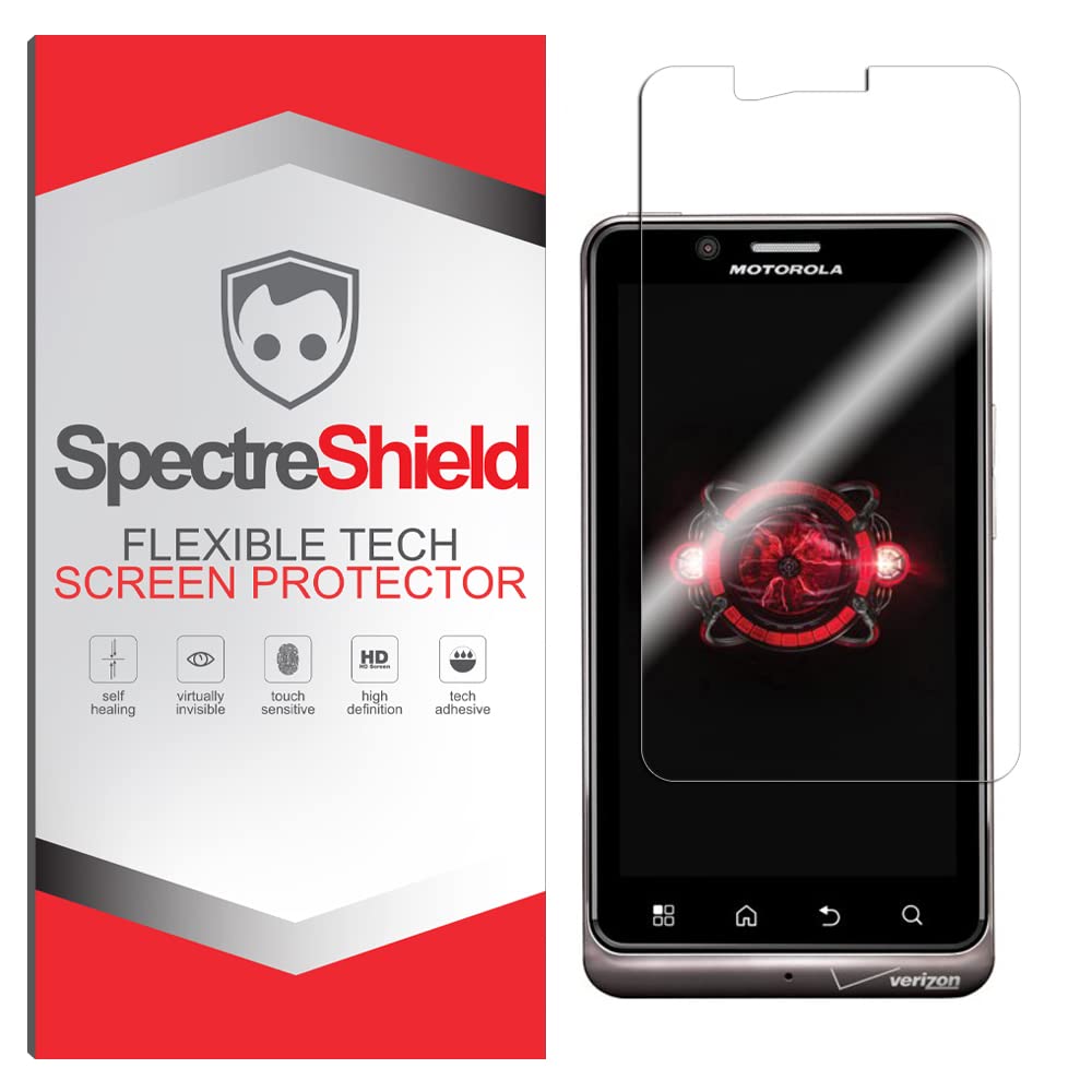 Motorola Droid Bionic Screen Protector - Case Friendly, Flexible TPU Film with Full Coverage | Clear HD Protection for Daily Use & Outdoor Activities