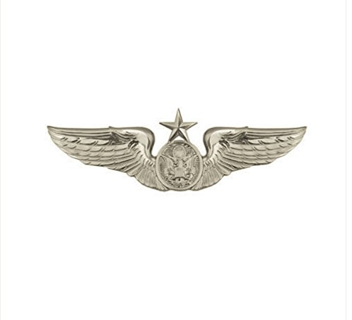 USAF Air Force Badge - Aircrew Senior Miniature Pin - Military Collectible & Gift for Veterans, Aviators - Perfect for Uniforms, Shadow Boxes & Memorabilia Displays