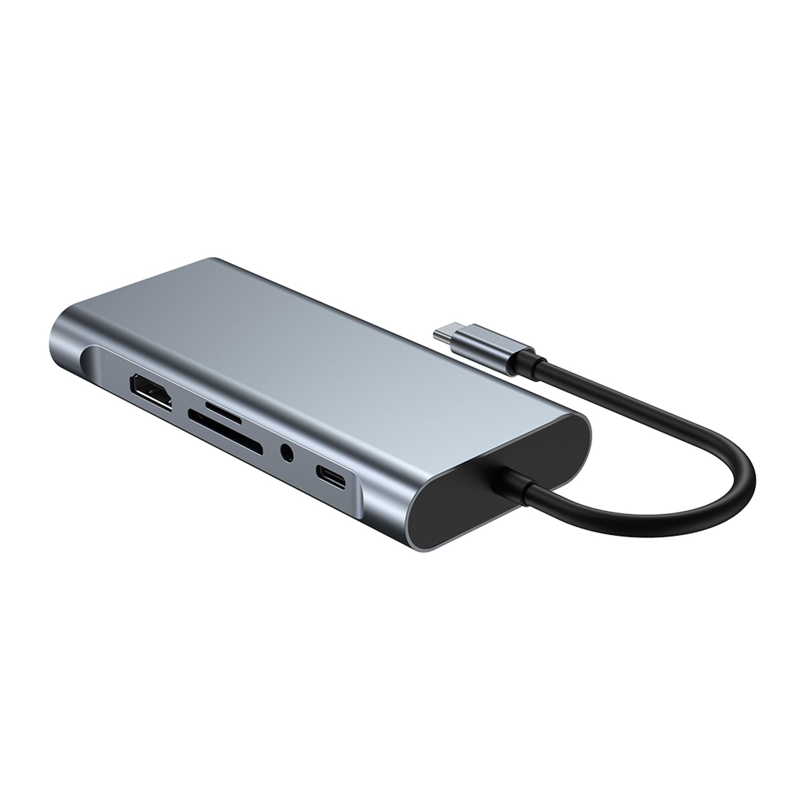 11-in-1 USB C Hub with 4K HDMI Output, USB 3.0 Ports, Multi-Function Dock for MacBook Pro/Air, iPad, Chromebook - Perfect for Home Office, Gaming & Video Conferencing