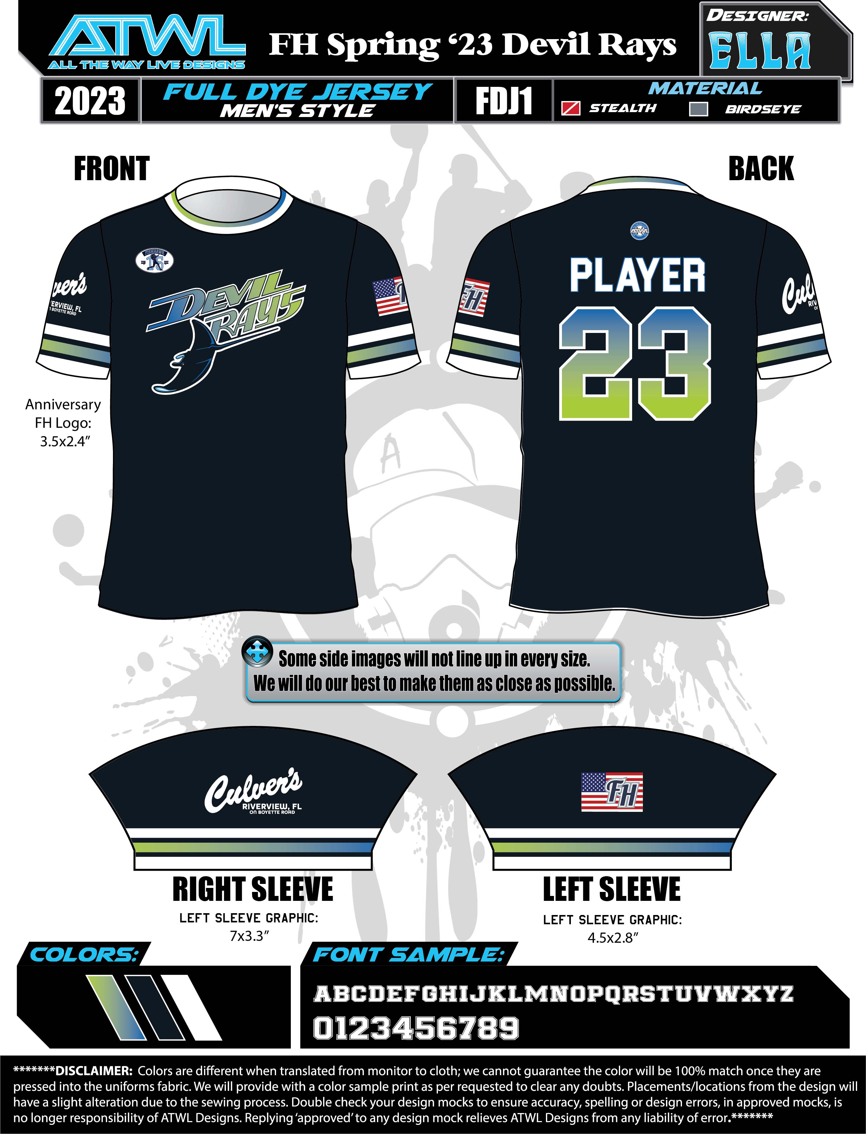 Fishhawk Spring 2023 Baseball Jerseys for Men & Women - Lightweight Performance Jersey for Baseball Games, Training & Team Sports