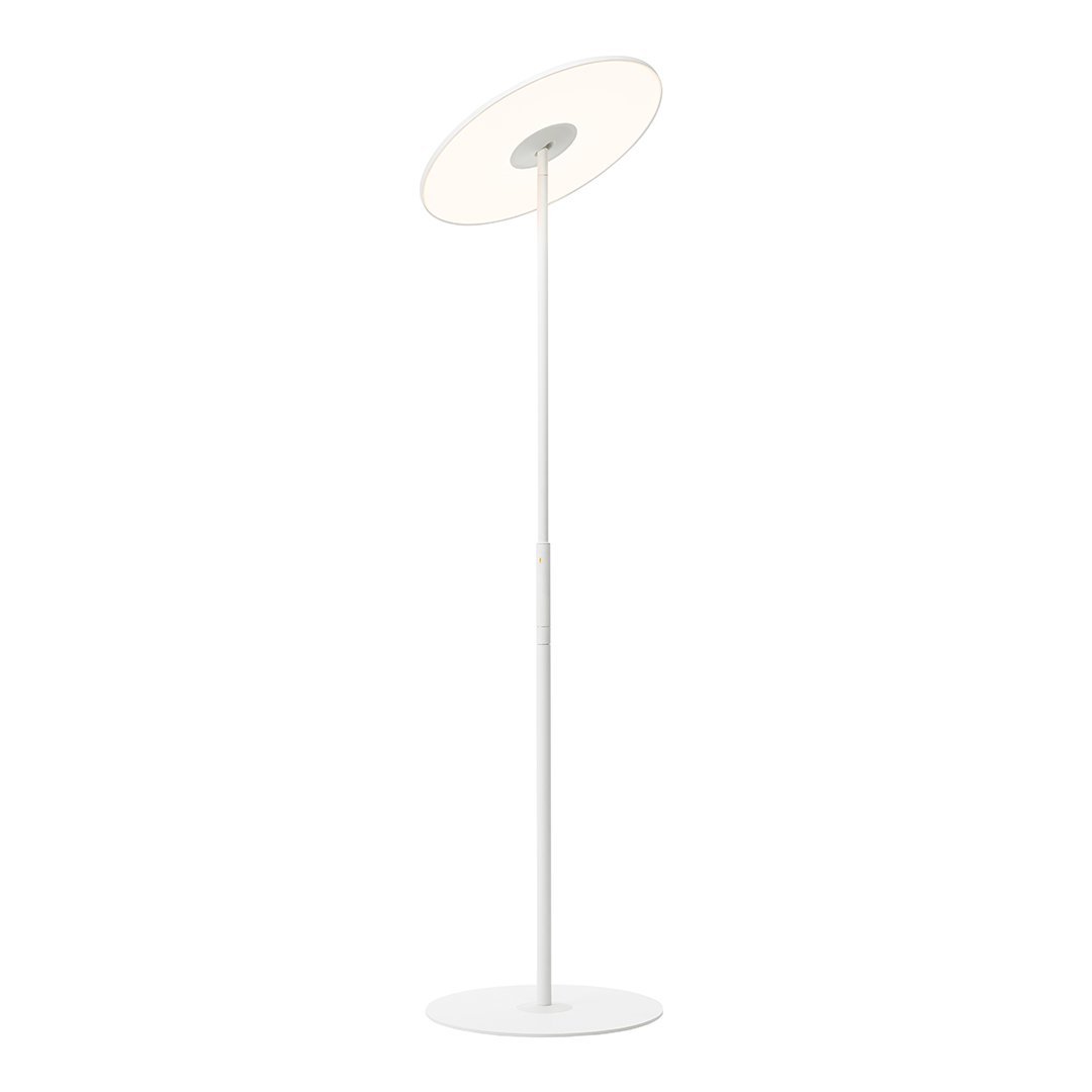 Circa Floor Lamp - Modern LED Standing Light with Adjustable Brightness for Living Room, Bedroom, and Office - Perfect for Reading, Relaxing, and Ambient Lighting