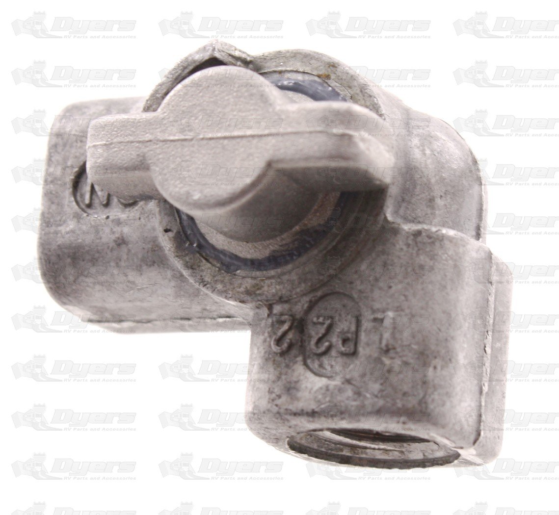 DOMETIC 2943299004 RV Gas Shut-Off Valve - Propane Safety Valve for Camper, Motorhome & Travel Trailer - Perfect for Outdoor Adventures & Emergency Gas Leak Prevention