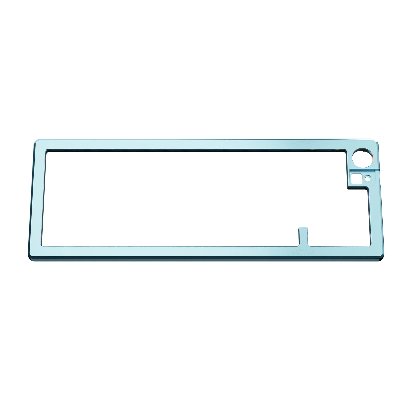 GMMK 3 65% Mechanical Keyboard Top Case - Premium Metal Arctic Blue Replacement for Custom Gaming & Typing | Perfect for PC, Mac & Office Setup