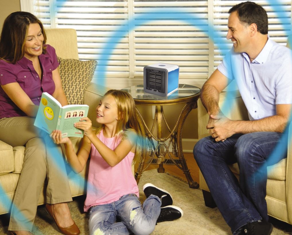 Arctic Air Portable Air Cooler - Personal Space Cooler with 3 Speed Settings, USB Powered for Home, Office & Outdoor Use