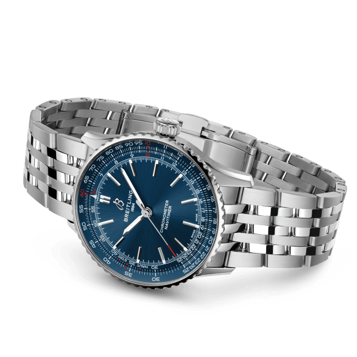 Breitling Navitimer Automatic 41mm Stainless Steel Men's Watch - Luxury Pilot Chronograph for Business, Travel & Formal Occasions