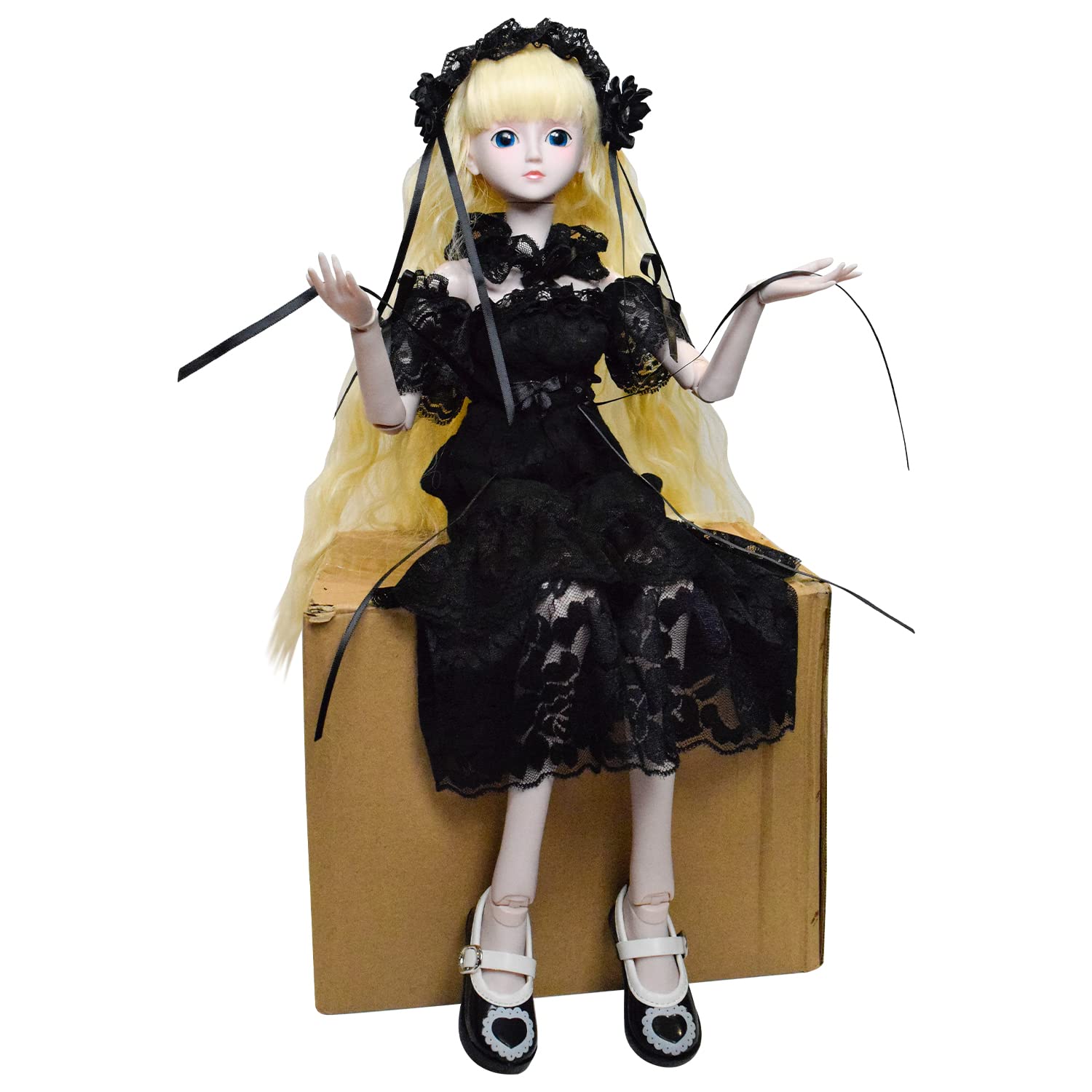 Gothic Style 1/3 SD Ball Jointed BJD Doll - 60cm (24