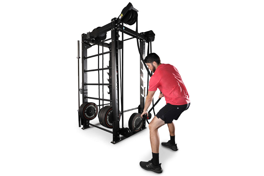 Ropeflex RX2100 Portable Attachable Rope Trainer for Home & Gym Workouts - Perfect for Strength Training, Cardio, and Fitness Enthusiasts