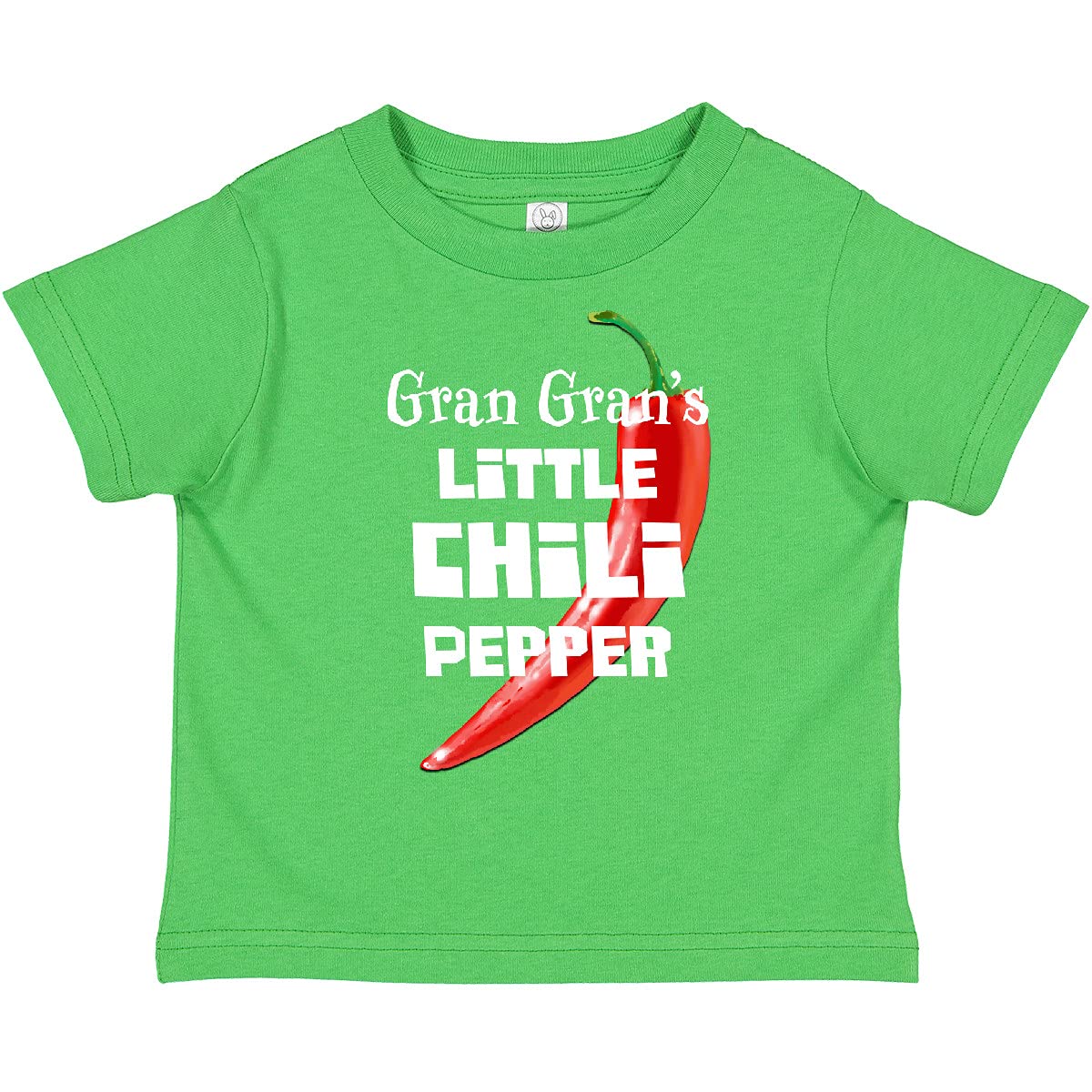 Inktastic Gran Gran's Little Chili Pepper Toddler T-Shirt - Cute Baby Clothes for Boys & Girls - Perfect for Family Outings, Playdates & Photo Shoots