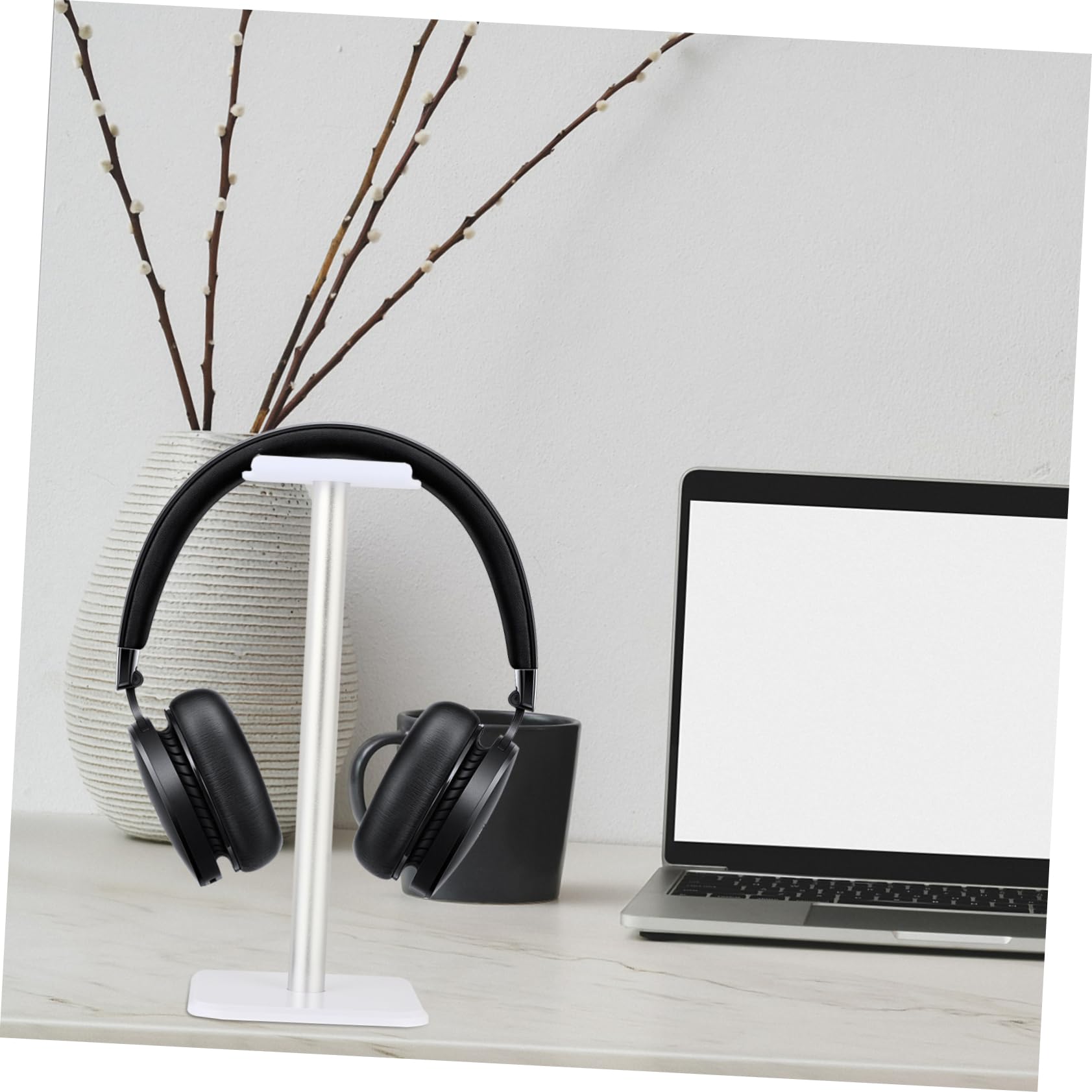 DOITOOL 2 Pack Premium Thickened Gaming Headphone Stand - Sturdy Headset Holder for Desk Display & Storage - Perfect for Gamers, Streamers & Office Use
