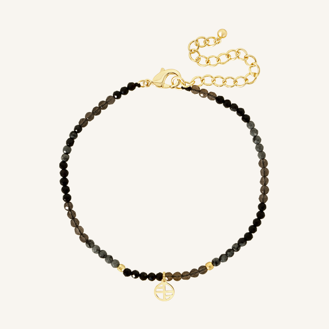 Smoky Quartz Bracelet for Growth & Healing – Natural Stone Jewelry for Meditation, Energy Balance & Spiritual Wellness