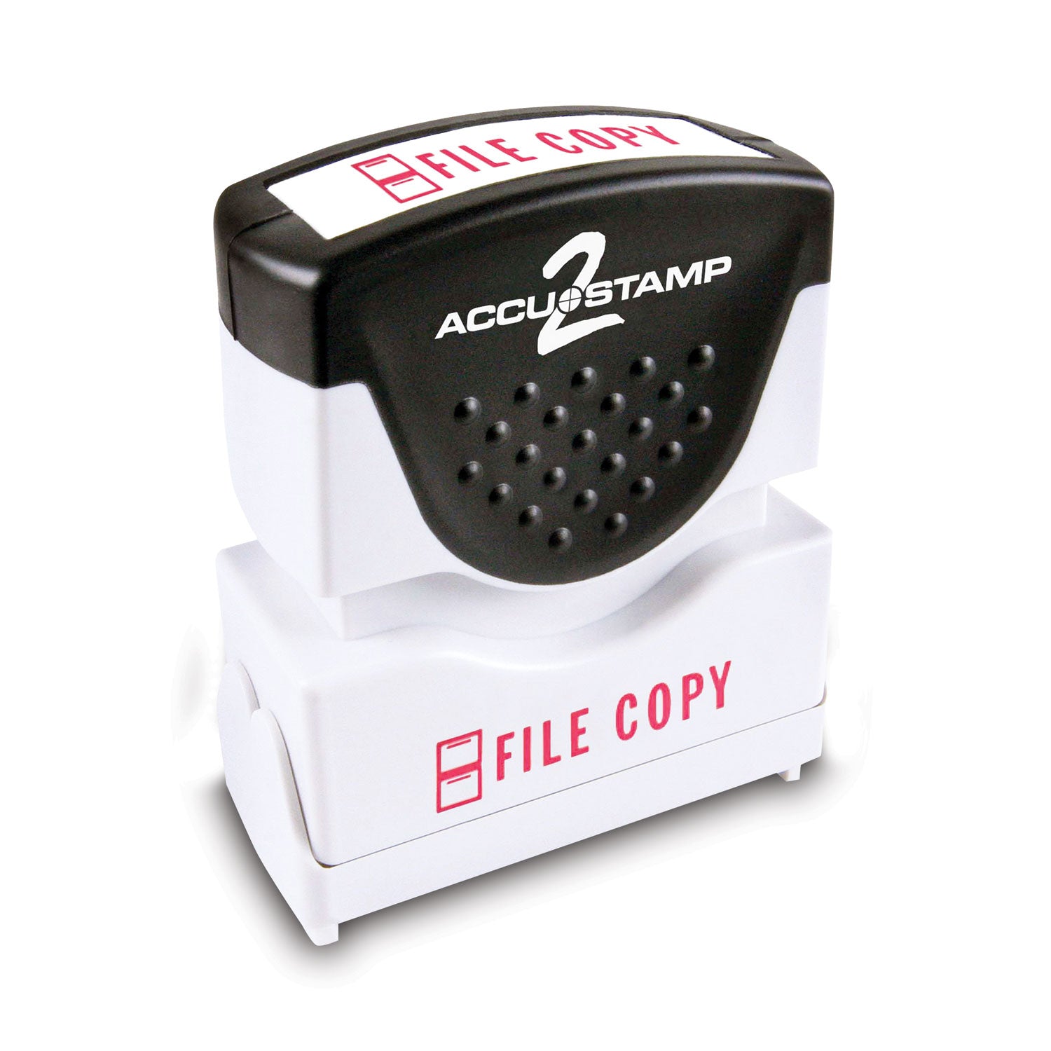 ACCUSTAMP2® Pre-Inked Shutter Stamp - Red 