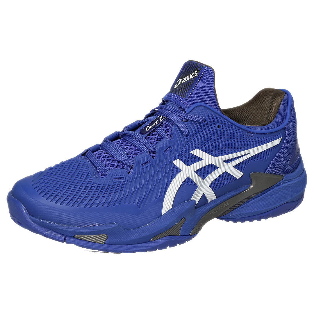 ASICS Men's Court FF 3 Tennis Shoes - Dark Cobalt/White - High-Performance Court Shoes for Competitive Play & Training