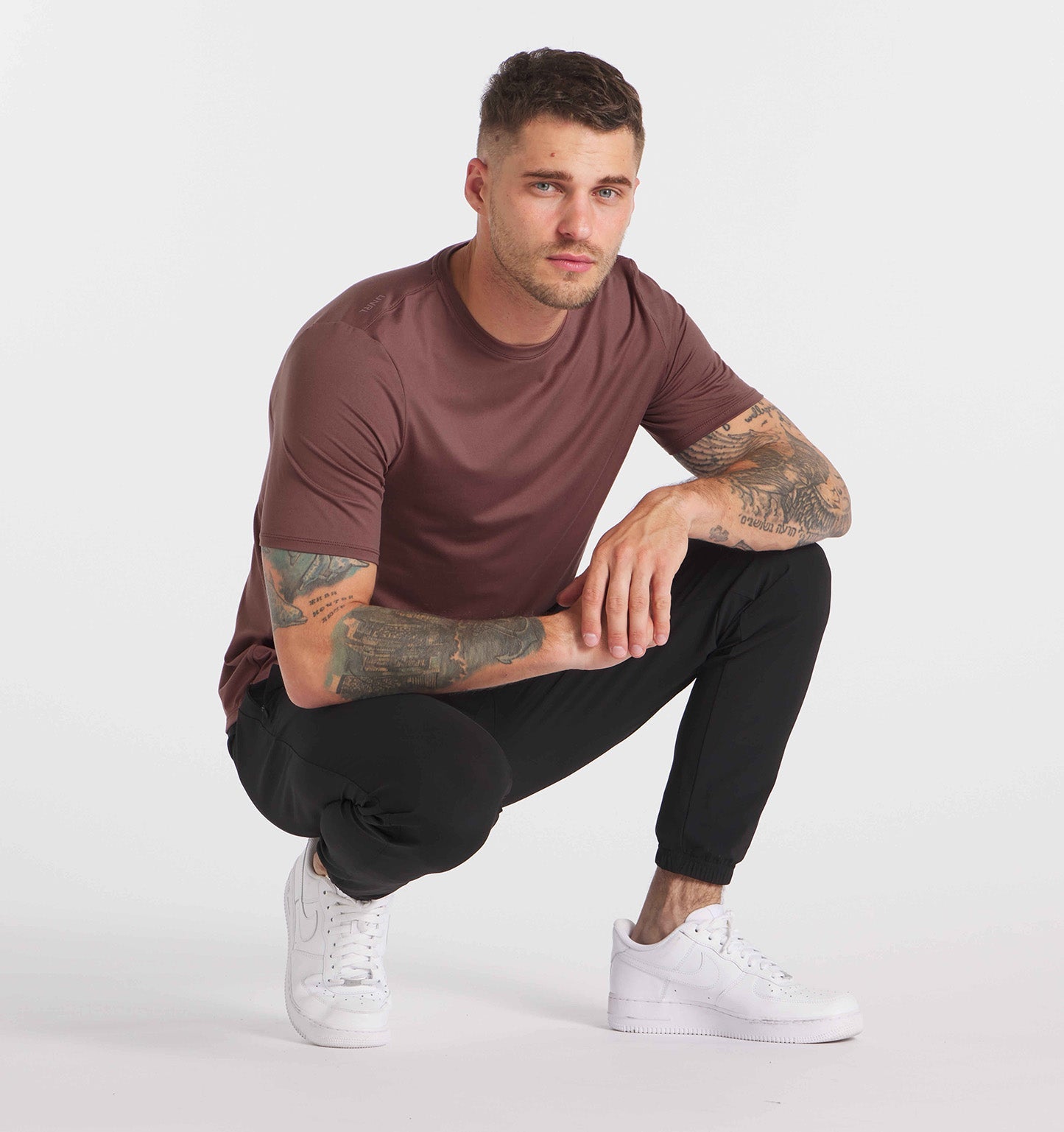 Unrl Ultra Tee Rosewood - Premium Cotton T-Shirt for Men | Soft & Comfortable Casual Wear for Everyday Outfits, Gym, and Street Style