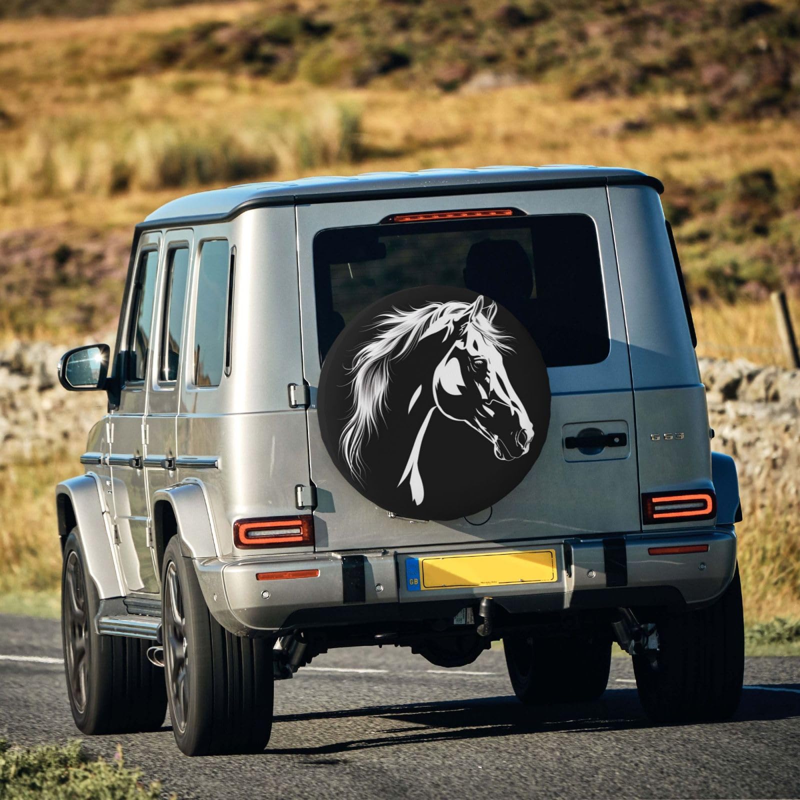 Universal 17 Inch Weatherproof Spare Tire Cover for RV, Camper, Travel Trailer, SUV & Truck - Durable Wheel Protector for Outdoor Adventures & Road Trips