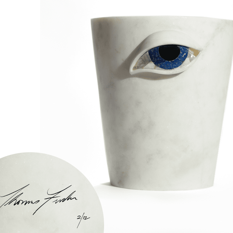 Limited Edition Marble Eye Champagne Ice Bucket - Elegant Wine Chiller for Parties, Weddings & Home Bar Decor
