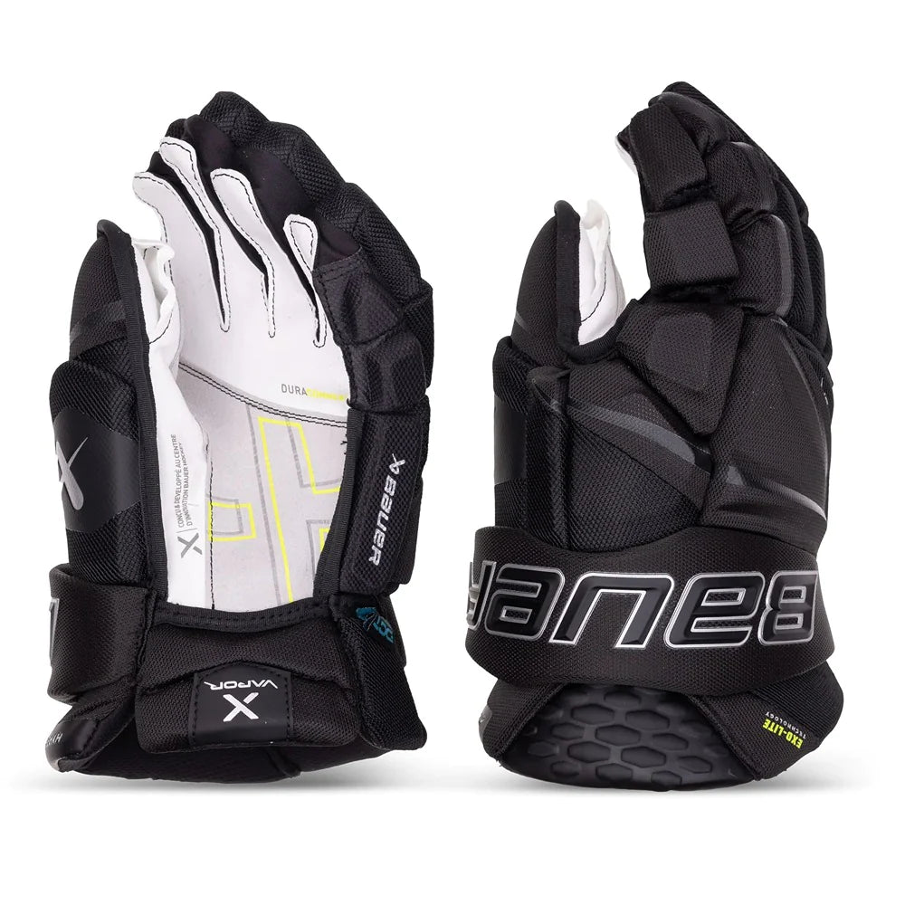 Bauer Vapor Hyperlite Senior Hockey Gloves - Lightweight & Durable for Ice Hockey Players - Perfect for Games, Practice & Training
