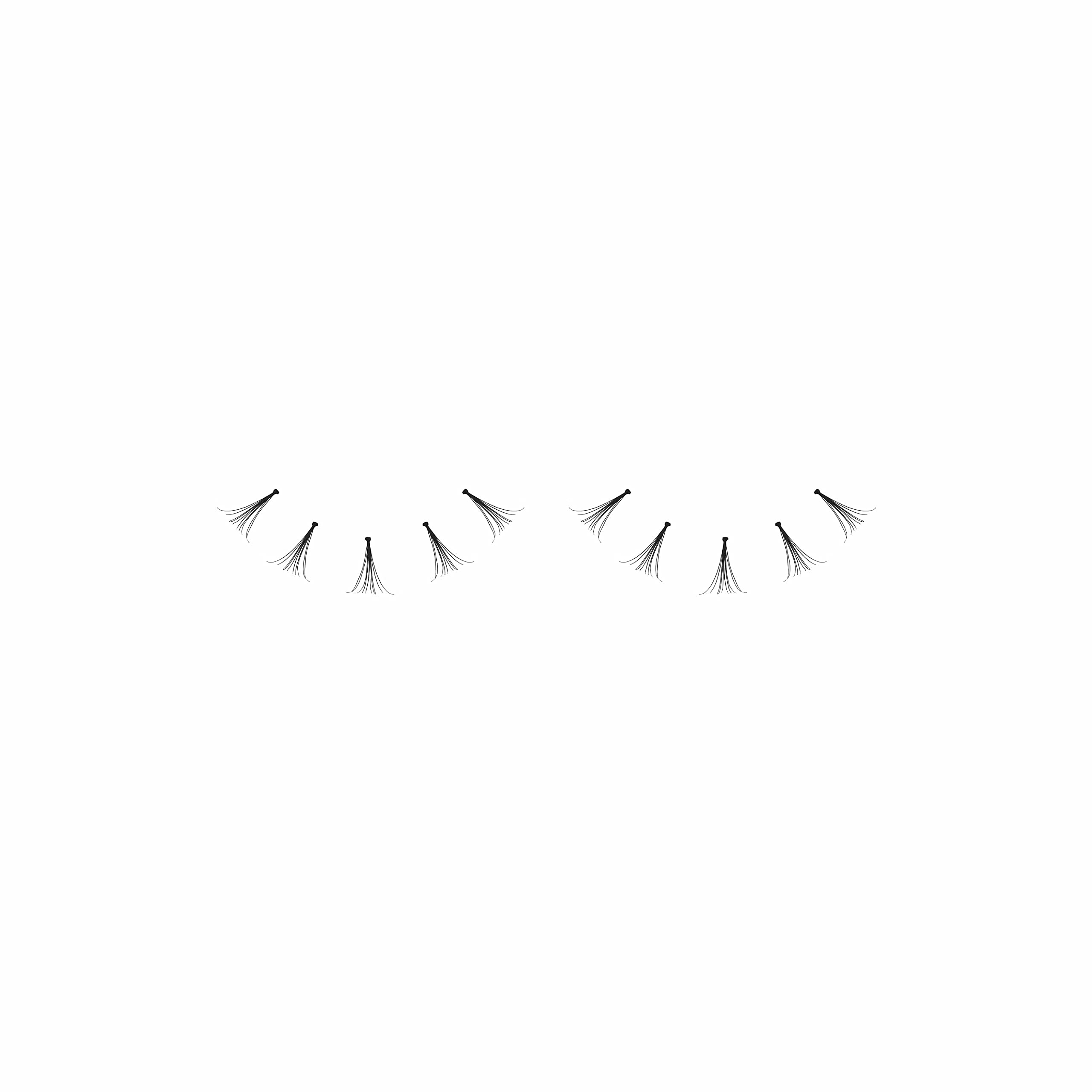 KIKO Milano False Eyelashes 03 Clusters - Natural Looking Faux Eyelashes for Dramatic Volume | Perfect for Parties, Weddings & Special Occasions