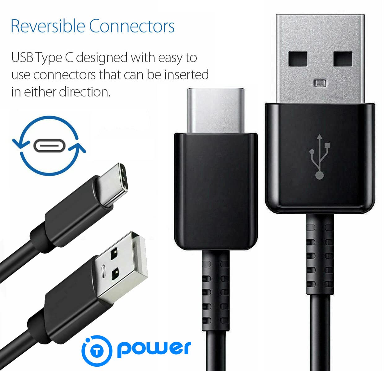 T POWER Replacement Charging Cord for Magictec Mansttlin iRuntek Fabric Shaver - USB Power Supply Cable for Rechargeable Lint Remover, Fuzz Trimmer & Pill Shaver - Home, Car, Travel Use (Compatible with Multiple Brands)