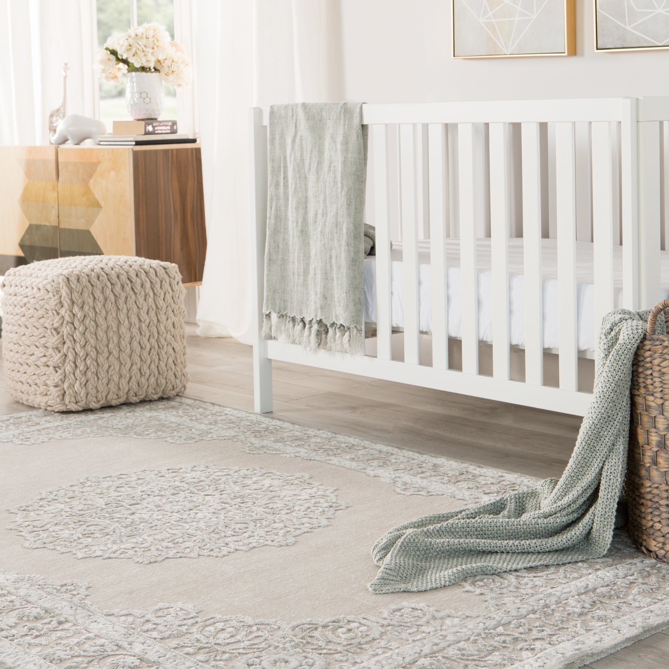 Enzo Rug - Soft Modern Area Rugs for Living Room, Bedroom - Non-Slip Comfortable Floor Carpet - Home Decor & Interior Design
