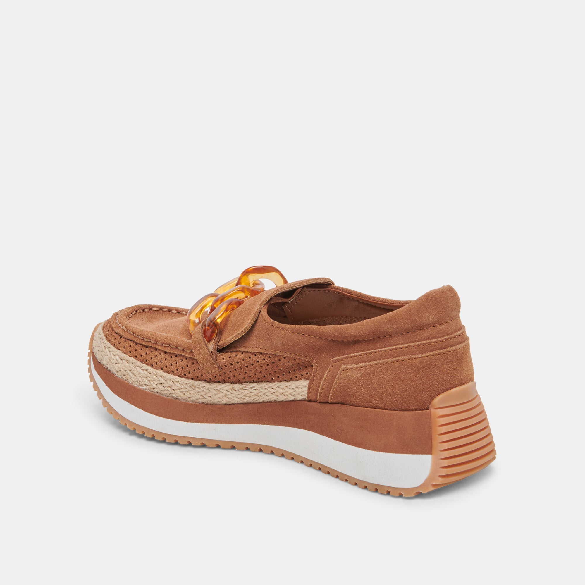 JADAH PECAN SUEDE SNEAKERS - Comfortable Women's Casual Shoes for Walking, Running & Everyday Wear | Stylish & Lightweight Sneakers for Work, Travel & Outdoor Activities