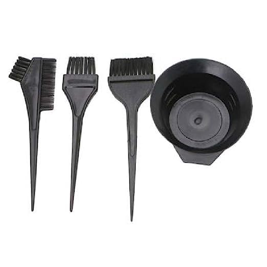 **Anup Torda Professional Hair Coloring Kit - Plastic Dye Brush & Mixing Bowl Set for Salon, Home & Spa Use - Perfect for DIY Hair Dye, Highlights & Root Touch-Ups**