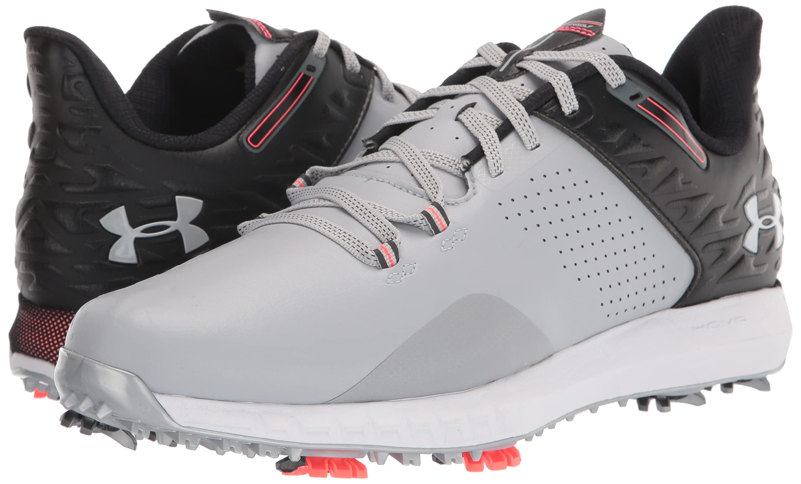 Under Armour Men's HOVR Drive 2 Golf Shoes - Lightweight Comfort & Stability for Walking 18 Holes | Perfect for Golf Tournaments & Casual Wear