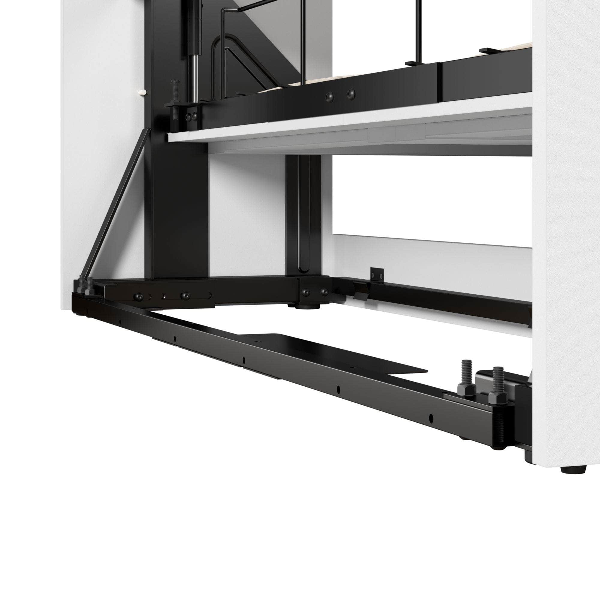 Pur Queen Murphy Pull Down Wall Bed with 2 Storage Drawers (126