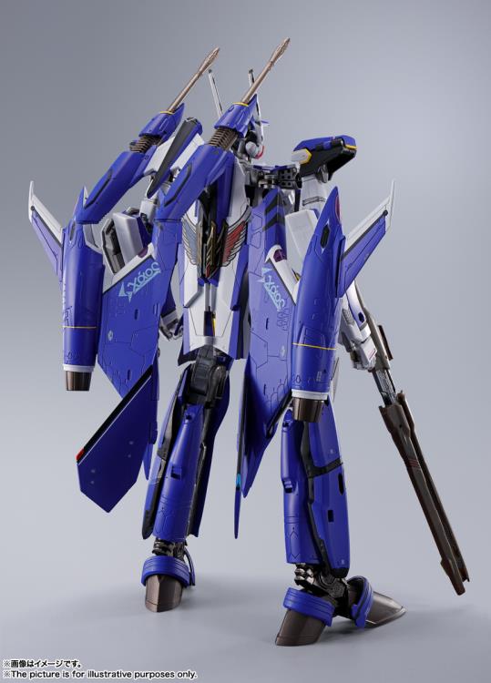 Bandai DX Chogokin Macross Delta YF-29 Durandal Valkyrie Maximilian Jenius Ver. Action Figure Toy - Collectible Robot Model for Anime Fans & Display
