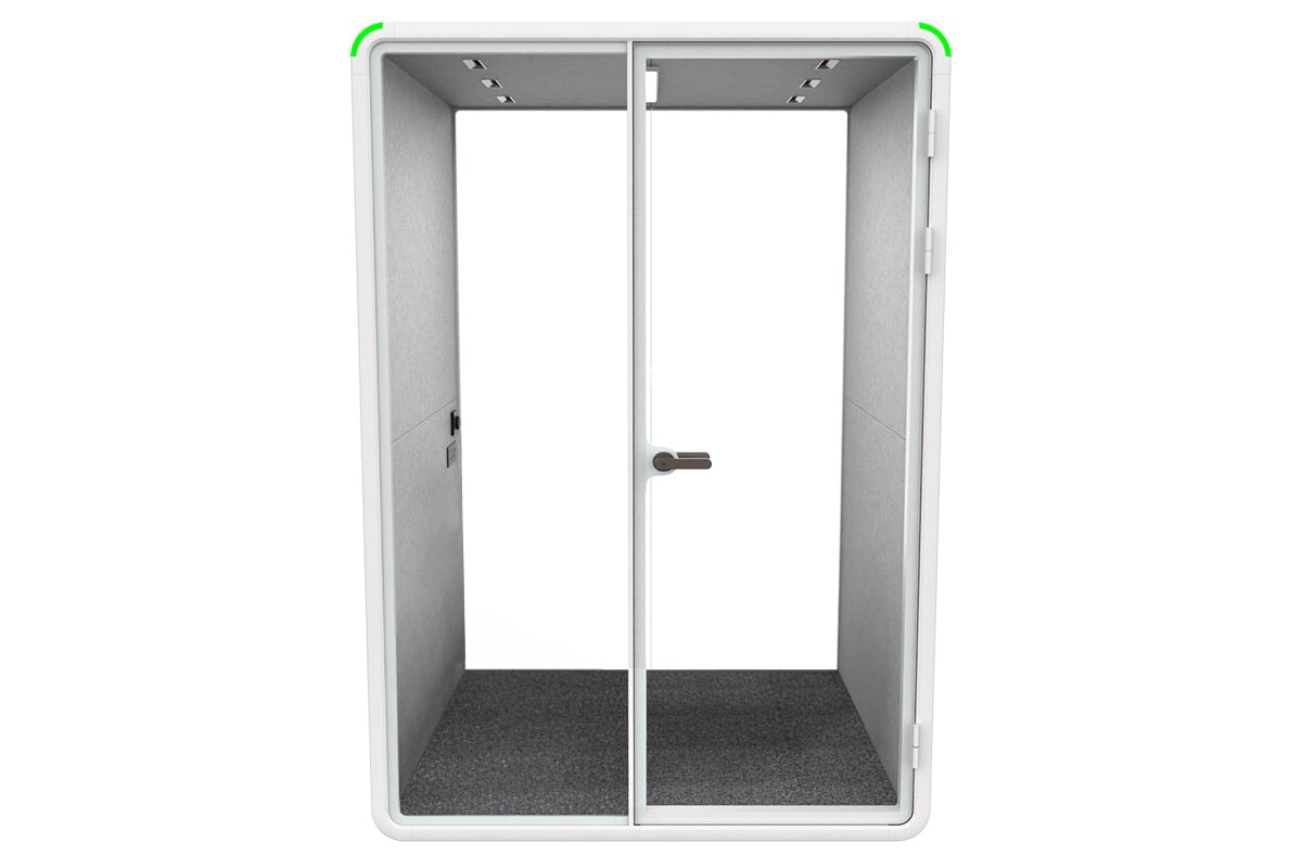 Soundproof Nest Room Booth with Quadro A Table & Echo Panel - Perfect for Home Office, Podcasting, and Recording Studios