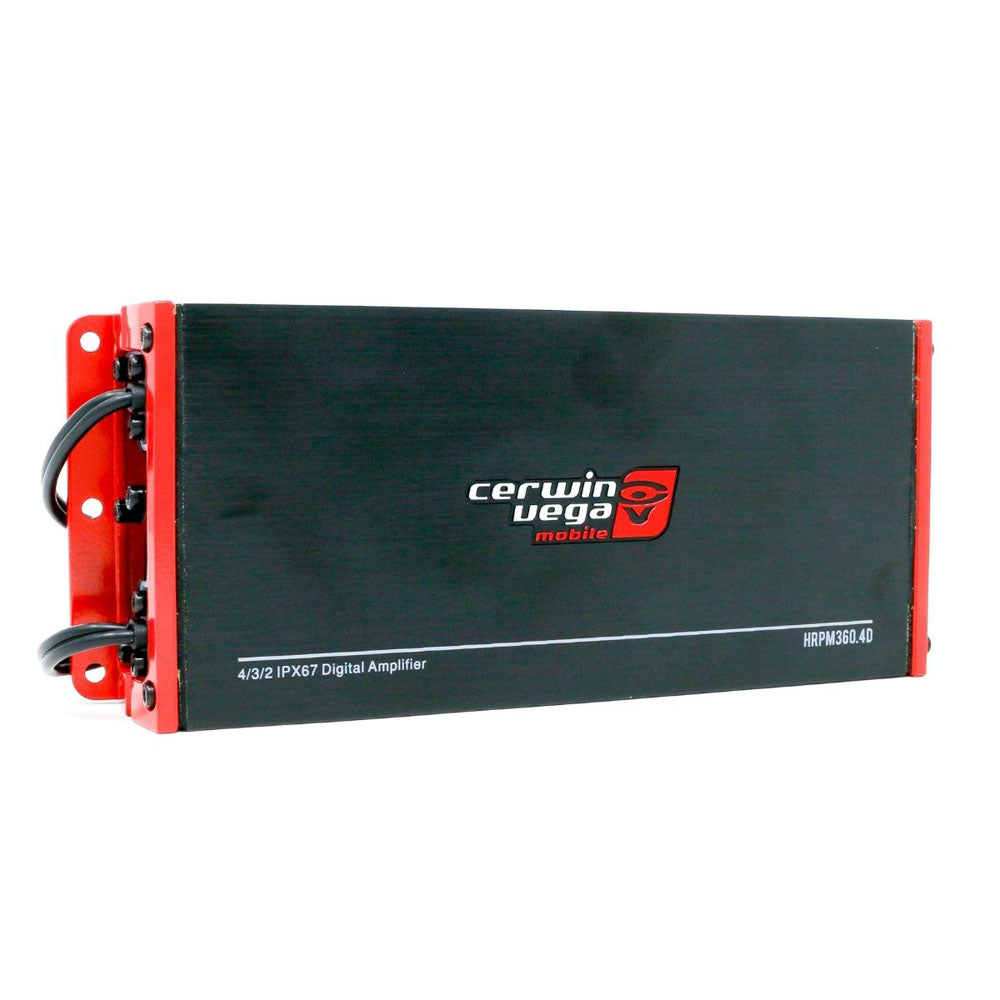 Cerwin Vega RPMRZRKM42 4DR Complete Audio Upgrade Kit for 2014+ Polaris RZR 2DR/4DR - Digital Media Receiver, 2 Amplifiers, 4 Speakers & 10