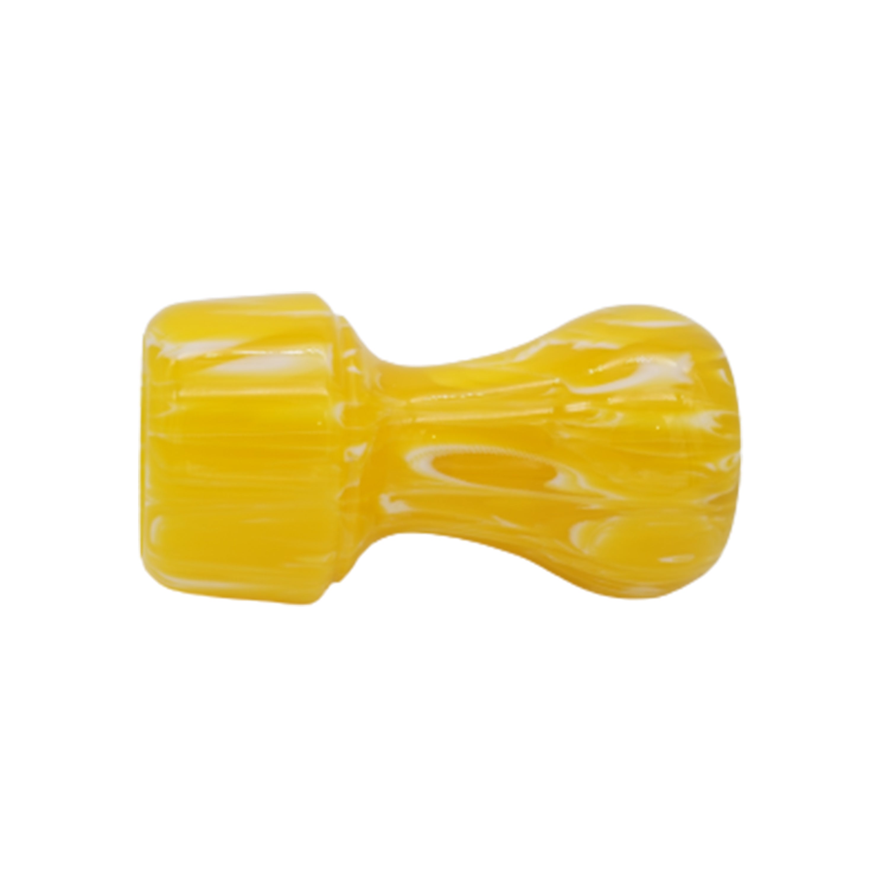 Premium Lemon Drop Handcrafted Shaving Brush Handle - Fits 24mm & 26mm Knots - Perfect for Wet Shaving & Grooming Kits - Ideal Gift for Men's Skincare Routine