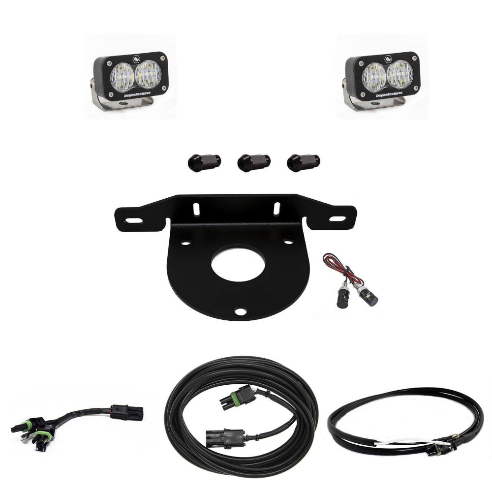 2021-2024 Ford Bronco Baja Designs S2 Sport Reverse Light Kit - High-Performance LED Backup Lights for Off-Roading & Night Driving