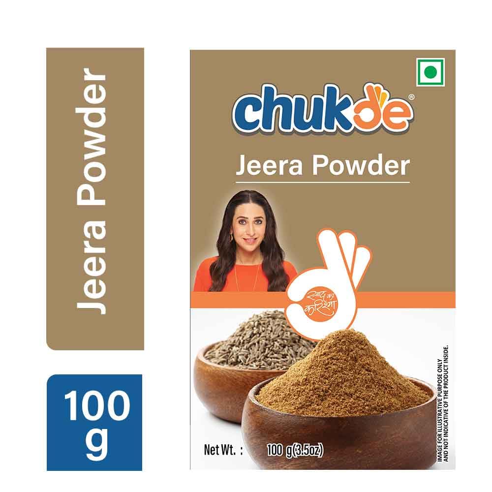 Organic Chukde Jeera Powder (Cumin Powder) - 100g | Premium Ground Cumin Spice for Indian Cooking | Perfect for Curries, Biryani, Dal, Grilled Meats & Snacks | Vegan & Gluten-Free | Great for Home Chefs & Meal Prep