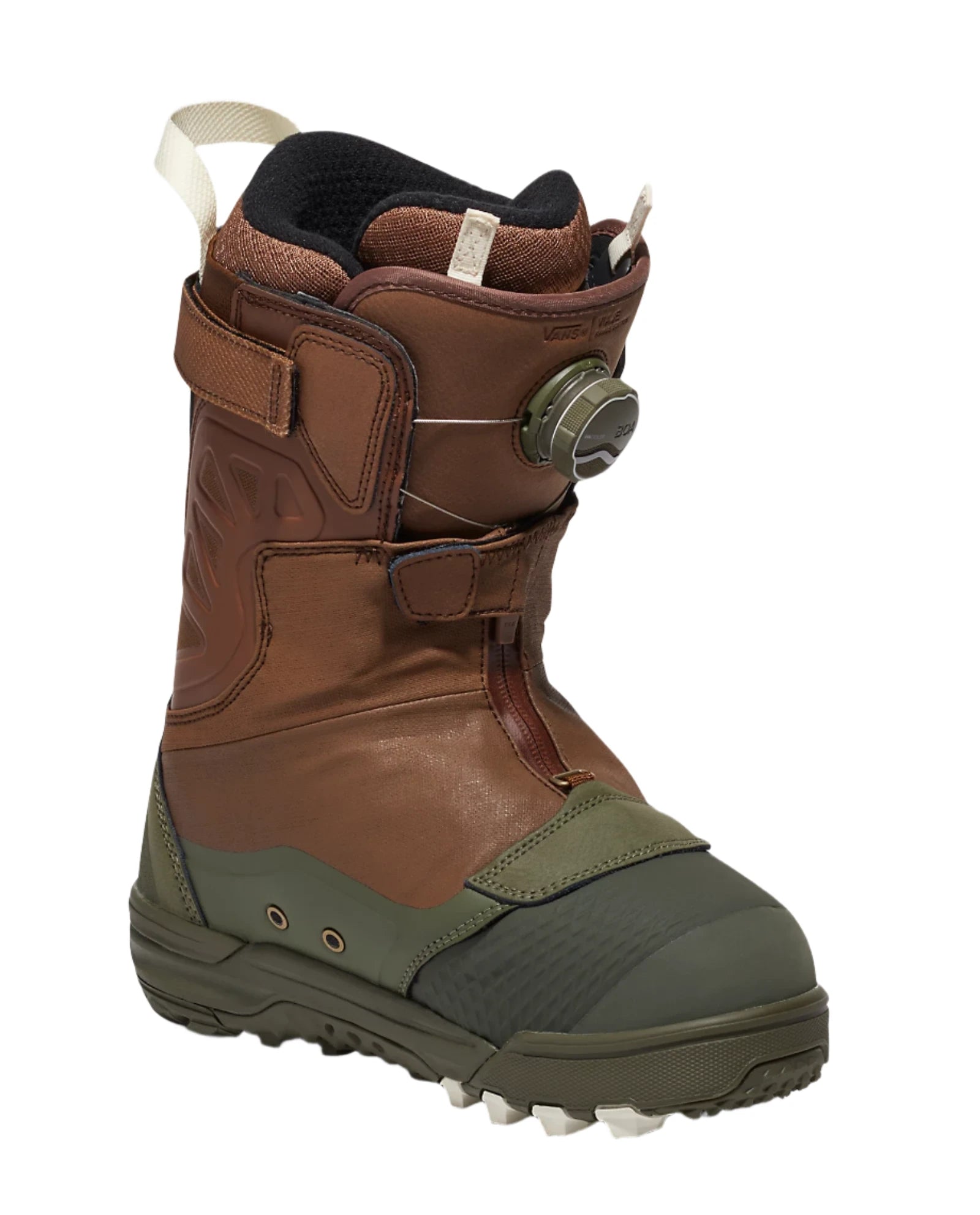 VANS Viaje Range Edition X Hana Beaman Women's Snowboard Boots - Grape Leaf/Brown (2025) | Warm & Comfortable for Winter Sports & Snowboarding Adventures