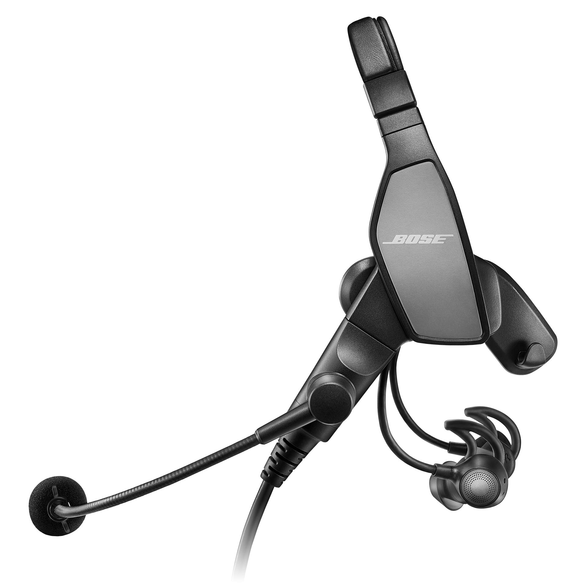 Bose Proflight Series 2 Aviation Headset - Non-Bluetooth Pilot Headphones with 5 Pin XLR Cable (Black) | Perfect for Commercial & Private Aircraft Cockpits