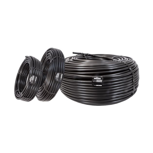 **1/2 Inch Drip Irrigation Tubing - 500ft Brown Poly Drip Tubing (0.570 ID x 0.670 OD) for Efficient Garden & Landscape Watering | DIG Irrigation 31 018B**