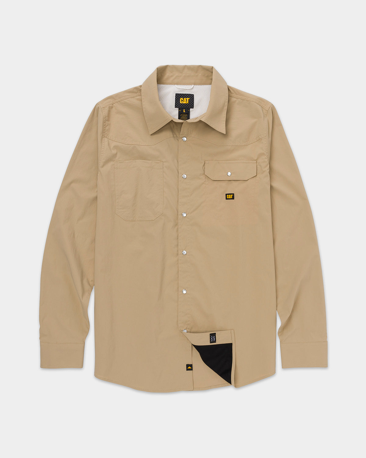 Men's Lightweight Long Sleeve Western Shirt - Comfortable Cowboy Style for Casual Wear & Outdoor Activities