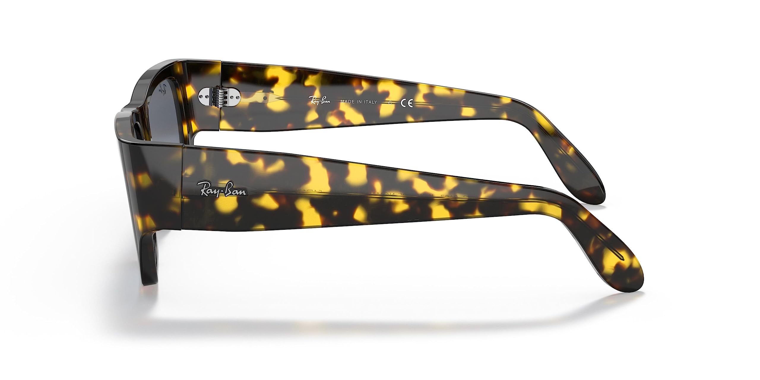 Ray-Ban RB2187 Nomad Square Polarized Sunglasses for Men & Women - UV Protection, Classic Aviator Style for Driving, Travel & Outdoor Activities