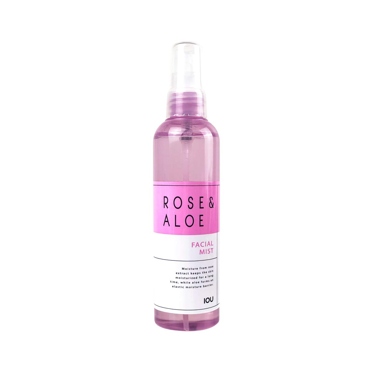 Soothing IOU Rose & Aloe Facial Mist - Hydrating Face Spray for Dry Skin | Perfect for Daily Skincare & Makeup Refresh